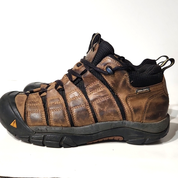Keen Dry Leather Waterproof Outdoor Midi Hiking Shoes Brown Men's 7.5 EU 40 - Picture 9 of 14